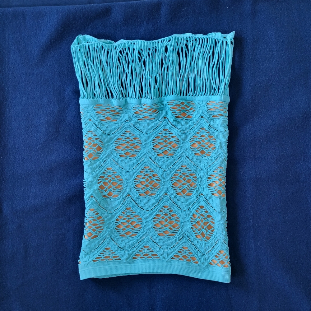 FP Movement by Free People Turquoise Crop Top